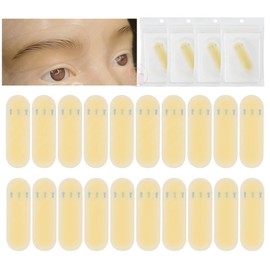 20pcs Transfer Eyebrow Skin Sticker Silicone Eyebrow Protection Waterproof Tape Permanent Tattoo Training Real Operation Practice