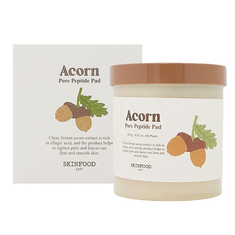 Skinfood Acorn Pore Peptide Pads 60 sheets / 스킨푸드 에이콘