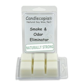 Candlecopia Smoke & Odor Eliminator Strongly Scented Hand Poured Vegan Wax Melts, 12 Scented Wax Cubes, 6.4 Ounces in 2 x 6-Packs