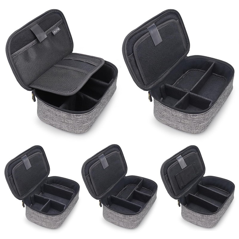 sisma Electronics Cords Organizer Tech Accessories Storage Case Travel Small