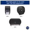Tork Toilet Paper Roll Dispenser Black T34, 4-Roll Capacity, 88411