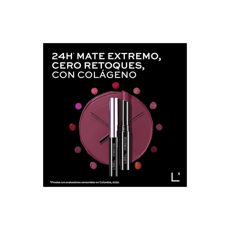 L'BEL - Labial Forever Barra - Scarlet