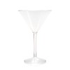 Camco Vaso de Martini irrompible de viaje, 10 oz, apto