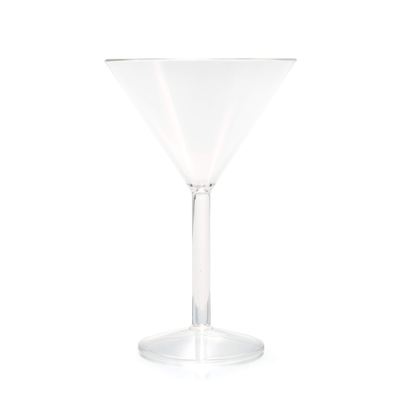 Camco Vaso de Martini irrompible de viaje, 10 oz, apto