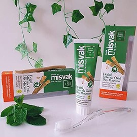 Siwak, Sewak, Miswak, Misvak Toothpaste without Fluorides, SLS, Titanium, Dioxide, Ethylparaben, Glutenin, Sugar & Salt