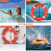 Life Ring Buoy Boat Safety Throw Ring with Water Floating