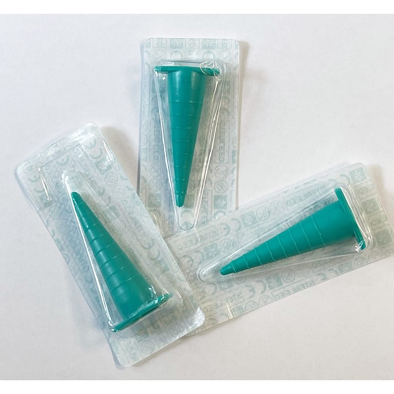25 x Catheter Plugs with Handle for Closing Catheter, Tube,