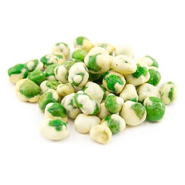 Snack Delights Wasabi Peas – Crunchy & Spicy Roasted Green Peas – Wasabi Coated – Vegan Snack (2 Pound)
