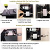 MIUPWULA Mini Table Saw,Mini Multi-Functional Portable Crafts Saw Speed Angle