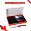 KITCHENTREND Knife Set, Steak Knives Set of 6, 6 Pcs
