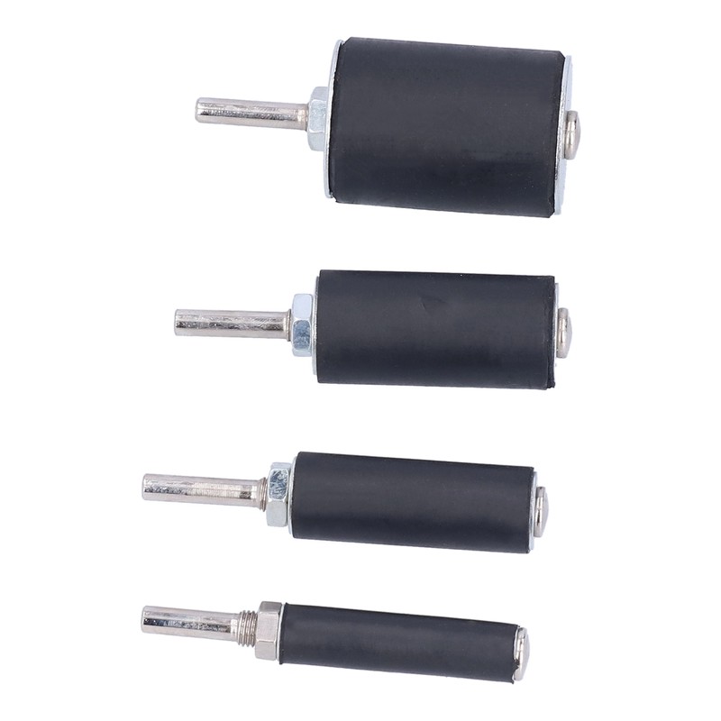 16Pcs Drum Sander 60 80 120 Grits Rust Removal Polishing
