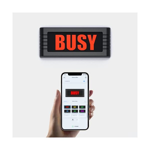 BusyBox smart sign - Standard | Bluetooth Do Not Disturb