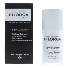 Filorga Optim-eyes, crema contorno de ojos, antiarrugas, de 15ml, para todo tipo de piel, uso de día/noche.