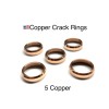 Unbranded Copper Crack Rings For Olt Style Duck Calls 5