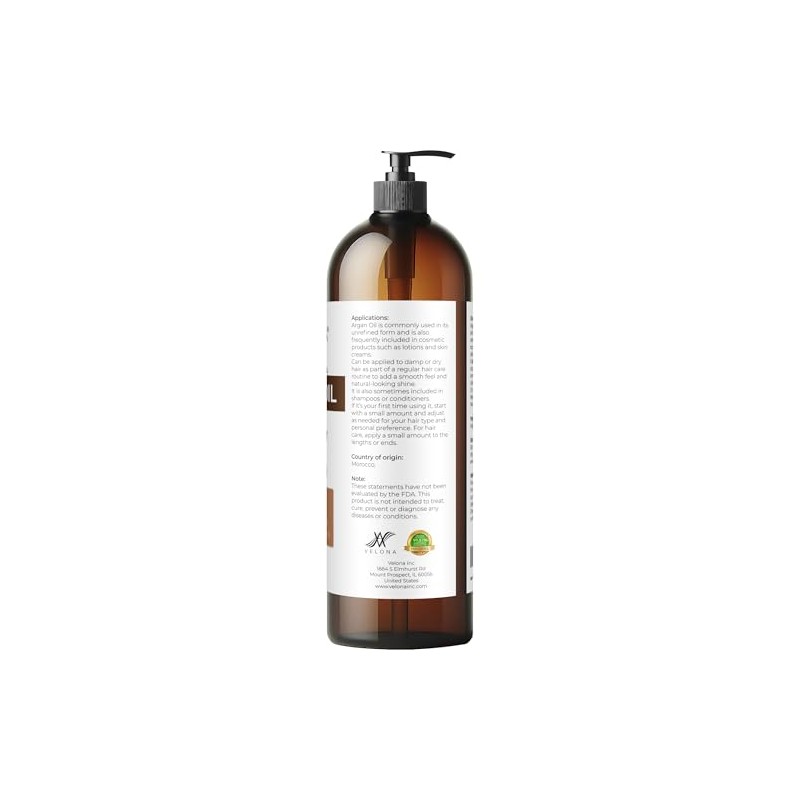 velona Aceite De Argan - 32 Fl Oz(Con Bomba) |