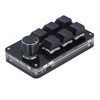 Mini Macro Mechanical Gaming Keyboard 6 Keys 1 Knob Programming