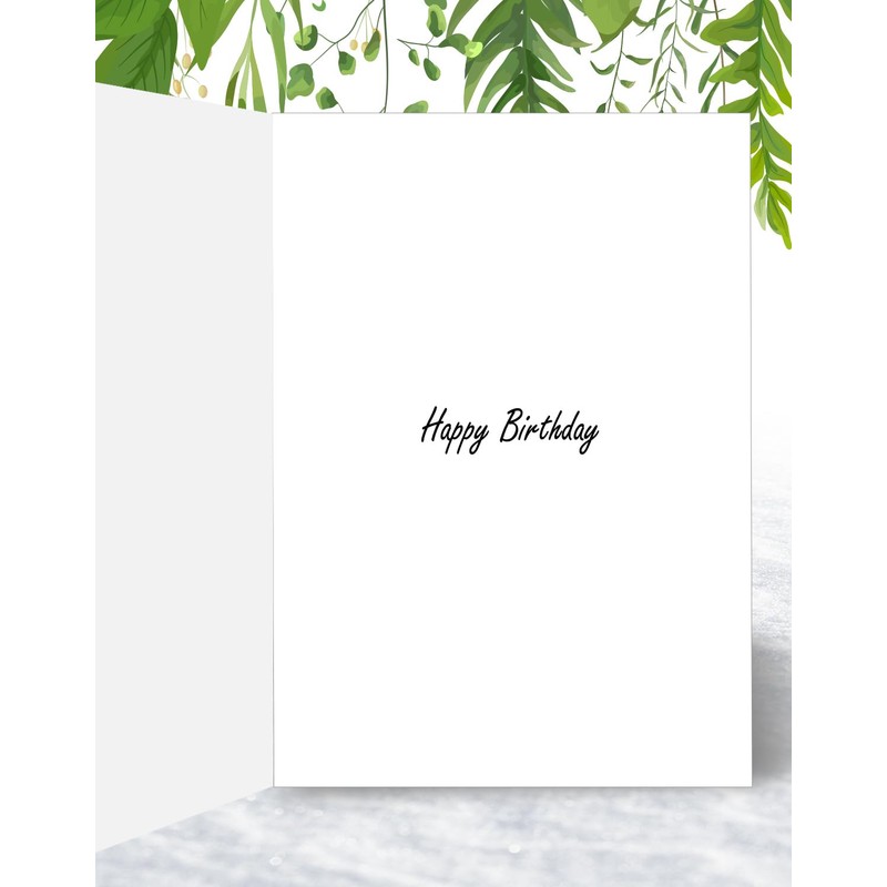 Funny Husband Birthday Card - Grumpy Gorilla Design for Him