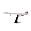 QIYUMOKE 1/200 Scale Concorde British Airways Diecast Metal Airplane Model