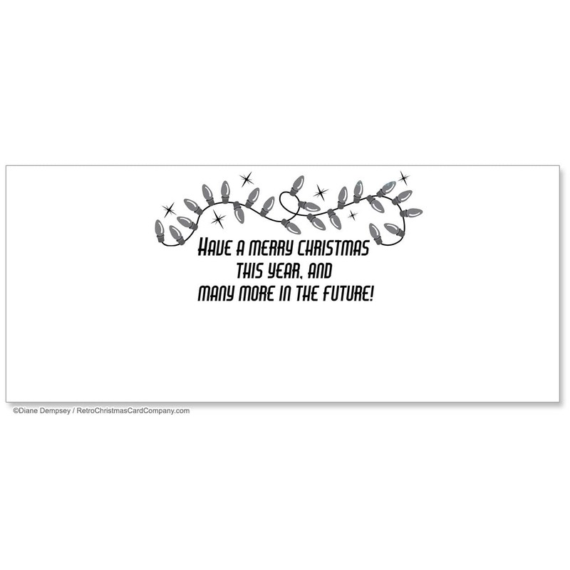 Robot Decorators Christmas Cards, Package of 8 | Funny Robot