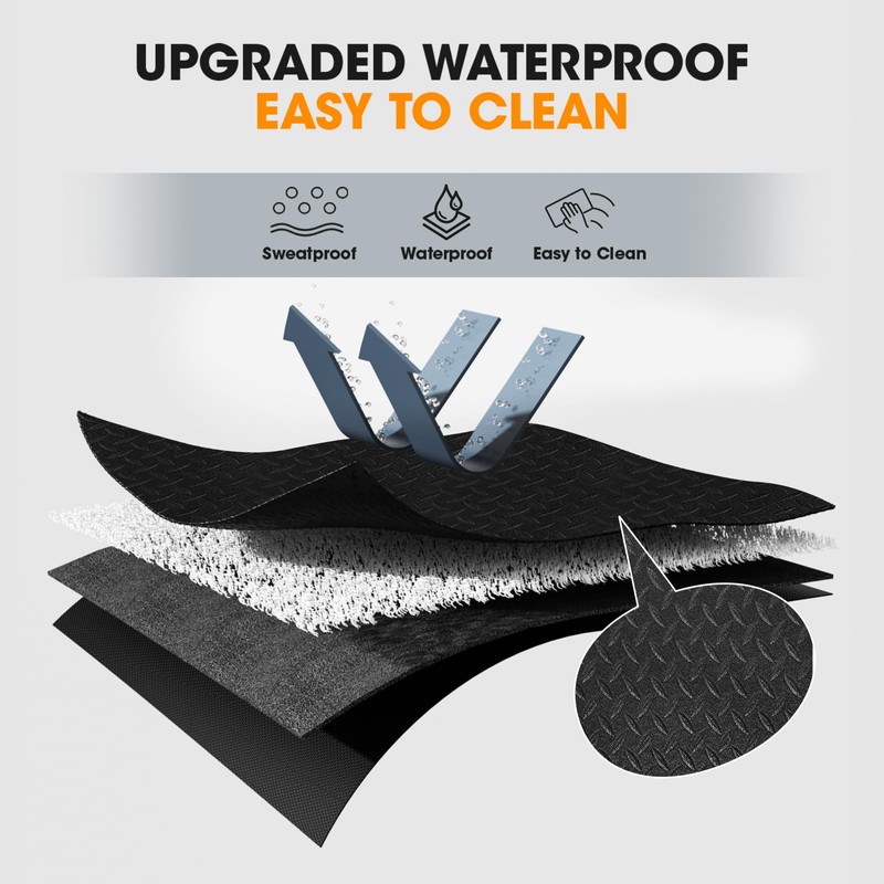 Stepwaver Walking Pad Mat for Carpet, Treamill Mat for Hardwood