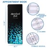 Poluma Salon Appointment Book - 11.5" x 4.7", 2 Columns,