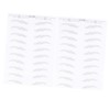 Housoutil 3sets Eyebrow Sticker Kit Hair-like Synthetic Eyebrows for Women