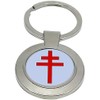 Patriarchal Cross Key Ring