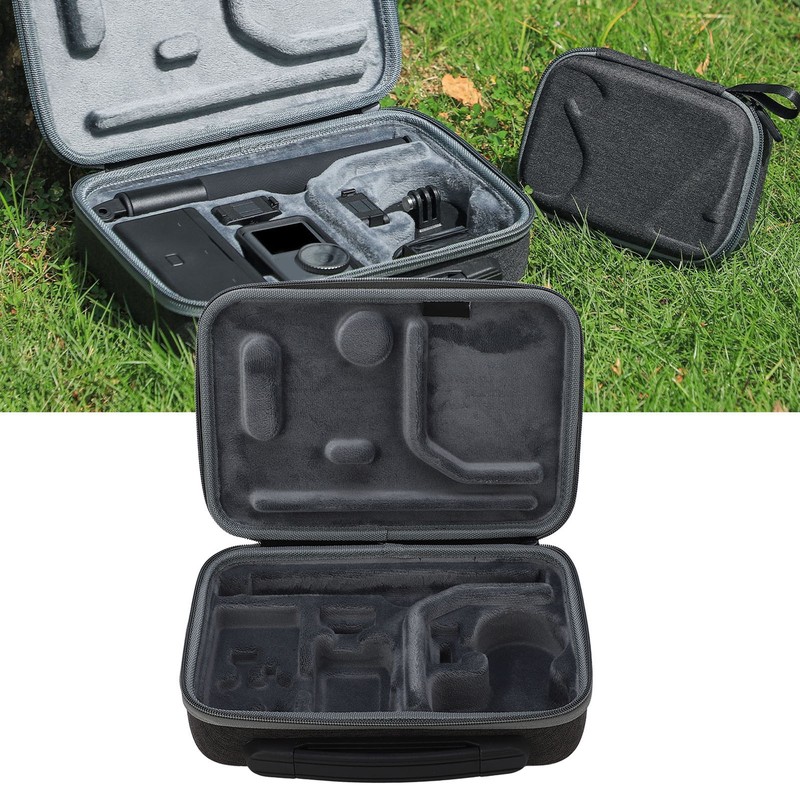 Action Camera Carrying Case Handbag Fabric Velvet Action Camera Storage