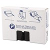 Inteplast HDPE Can Liners, 16 Microns, 33" x 40", Black,