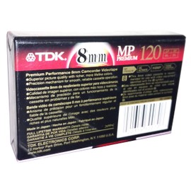 TDK P6120MP 8mm MP Premium Video Tape