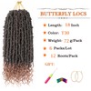 Aipin Butterfly Locs Goddess Locs Crochet Hair With Curly Ends