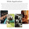 ZVKV 12V DC Motor 200RPM High-Torque Geared Motor with 37mm