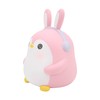 Piggy Bank Cartoon Cute Penguin Shape Pink Large Capacity Coin