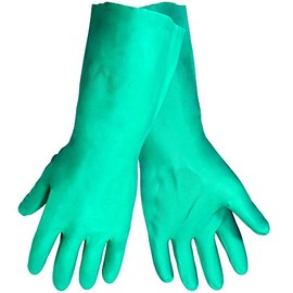 USA SEALING Global Glove 515 Unlined Nitrile Diamond Pattern Glove, Chemical Resistant, 2XL, 12PK