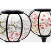 Yukidong Red and White Plum 9.4 inches (24 cm), LED
