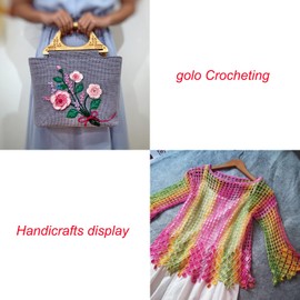 golo Crochet Thread Size 20 Yarn for Hand Knitting Embroidery Thread