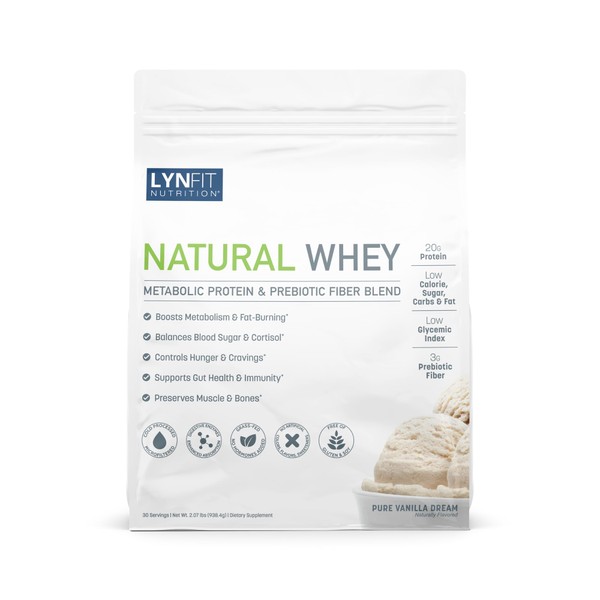 LynFit Nutrition Metabolic Boosting Natural Whey Lactose & Sugar-Free Protein