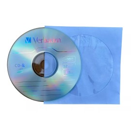 Verbatim CD-R Blank Discs with Sleeve 52x 700MB 80min Media Disc Choose Lot Qty - 50