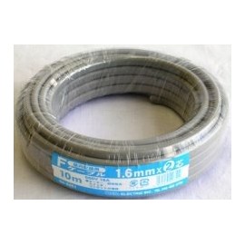 OHM 屋内配線用 Fケーブル 2.0mm×2芯 5m (04-3394)