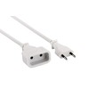 Electraline 20647012j Prolongator White 3 Metres