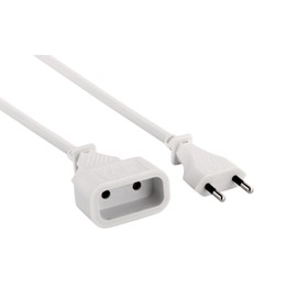 Electraline 20647012j Prolongator White 3 Metres