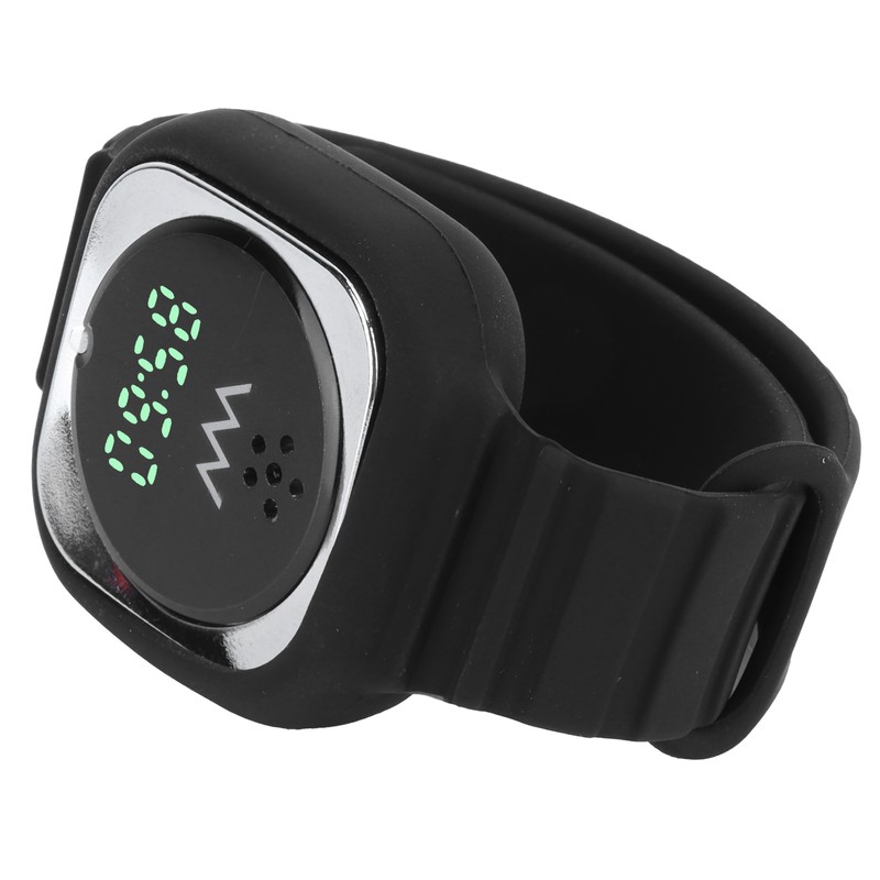 Ultrasonic Mosquito Repellent Bracelet with Time Display Anti Mosquito Wristband
