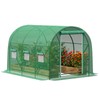 10×7×7 FT Greenhouses for Outdoors Heavy Duty, Large Walk in