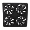Solar Panel Fan Kit Monocrystalline Silicon Solar Panel Weatherproof 4