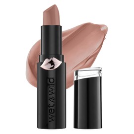 wet n wild wet n wild Mega Last Matte Lip Color, Semi Matte Hyaluronic Acid Infused, Long Lasting Full Coverage for a Nourishing Pout, Cruelty-Free & Vegan - Skin-ny Dipping