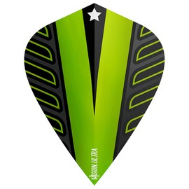 Target Voltage Rob Cross Vision Ultra Dart Flight in 6 Colours 4 Flight Shapes 2018 (540.333320-Green)