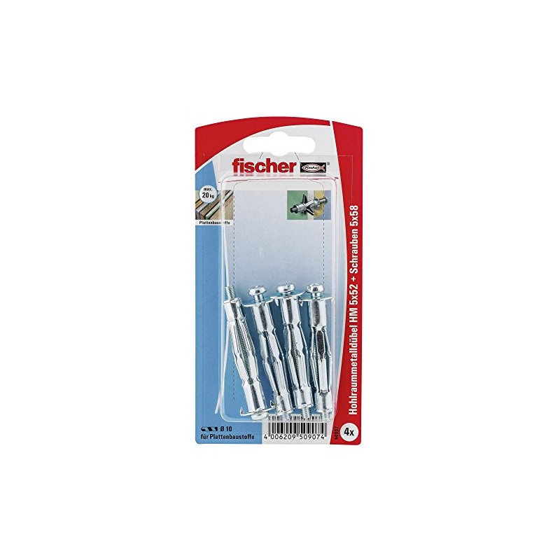 Fischer 050907 Cavity Metal Dowel HM 5 x 52 SK