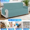 CYCMACO Sofa Cover Waterproof 1 Seater with Armrests, Sofa Protector