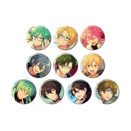 pattythree Ensemble Stars!! Themed Scout Can Badge [2024 SPRING] - Casual Side-1 Box, Diameter Approx. 2.2 inches (57 mm), Made of Tin