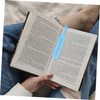 DOITOOL 4Pcs Hand Shaped Plastic Bookmarks Cute Adorable Finger Bookmarks